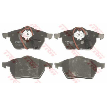 Колодки тормозные дисковые для AUDI A4, A6 / SKODA SUPERB / VW GOLF, PASSAT <b>TRW GDB1307 / 20676</b>-1