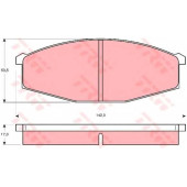 Колодки тормозные дисковые для NISSAN PATROL GR(GR, Y60), PATROL III/2(K260), PATROL(GQ, K160, MK, MQ, W160, Y60), URVAN(E24) <b>TRW GDB251 / 20863</b>