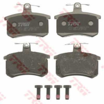 Колодки тормозные дисковые для AUDI 100, 200, 80, 90, A4, A6, A8, CABRIOLET, COUPE, QUATTRO, V8 / CHERY EASTAR A6, EASTAR, J11, V5 <b>TRW GDB1163 / 21143</b>-1