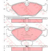 Колодки тормозные дисковые для SAAB 900(AC4,AM4), 9000 <b>TRW GDB969 / 21154</b>