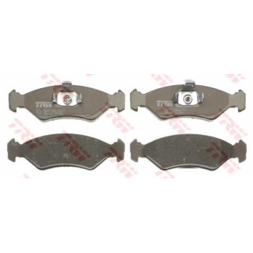 Колодки тормозные дисковые для FORD COURIER, FIESTA(GFJ, J3#, J5#, JA#, JB#, JV#), KA(RB#) / MAZDA 121(JASM, JBSM) <b>TRW GDB1221 / 21202</b>-1
