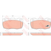Колодки тормозные дисковые для LAND ROVER DEFENDER(LD,LD#) <b>TRW GDB1452 / 21519</b>