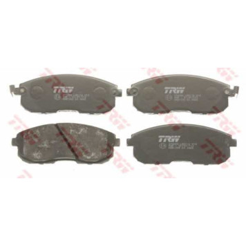 Колодки тормозные дисковые для INFINITI I30 / NISSAN 180 SX, 200 SX, 350 Z, AVENIR, BLUEBIRD, CEFIRO, JUKE, LAUREL, MAXIMA QX, MAXIMA, PULSAR, SENTRA, SUNNY, TEANA, TIIDA, TSUBAME / SUZUKI SX4 <b>TRW GDB1003 / 21561</b>-1