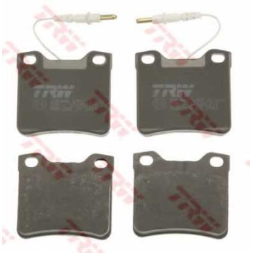 Колодки тормозные дисковые для MERCEDES V(638/2), VITO(638) <b>TRW GDB1289 / 21572</b>-1