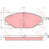 Колодки тормозные дисковые для TOYOTA HIACE(LH1#, LH5#, LH6#, LH7#, RZH1#, YH5#, YH6#, YH7#), HILUX(LN5#, LN6#, LN8#, RN5#, RN6#, YN5#, YN6#) <b>TRW GDB3109 / 21689</b>