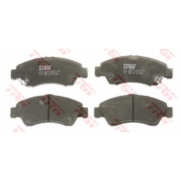 Колодки тормозные дисковые для HONDA BRIO, CAPA, CITY(GM), CIVIC(EG,EH,EJ,EK,EM1,MA,MB), JAZZ(GD,GE) <b>TRW GDB1164 / 21697</b>-1