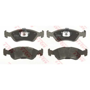 Колодки тормозные дисковые для CHEVROLET VECTRA / OPEL ASTRA, CALIBRA, COMBO, KADETT, VECTRA <b>TRW GDB1300 / 21862</b>-1