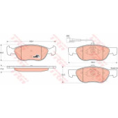 Колодки тормозные дисковые для FIAT BARCHETTA(183), BRAVA(182), BRAVO(182), MAREA(185) / LANCIA DEDRA(835), DELTA(836) <b>TRW GDB1290 / 21927</b>