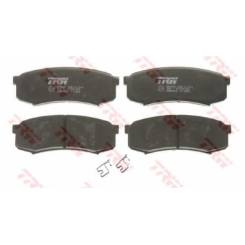 Колодки тормозные дисковые для LEXUS GX(URJ15#) / MITSUBISHI PAJERO(V2#W, V8#V, V8#W, V80, V9#W, V90) / TOYOTA LAND CRUISER 150(GRJ15#, KDJ15#) <b>TRW GDB3464 / 21947</b>-1