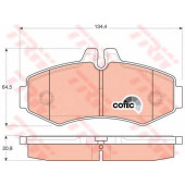 Колодки тормозные дисковые для MERCEDES V(638/2), VITO(638) <b>TRW GDB1373 / 23022</b>