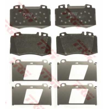 Колодки тормозные дисковые для MERCEDES C(CL203), M(W163), S(C215,W220,W221), SL(R129) <b>TRW GDB1454 / 23045</b>-1