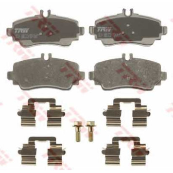 Колодки тормозные дисковые для MERCEDES A(W168) <b>TRW GDB1292 / 23070</b>-1