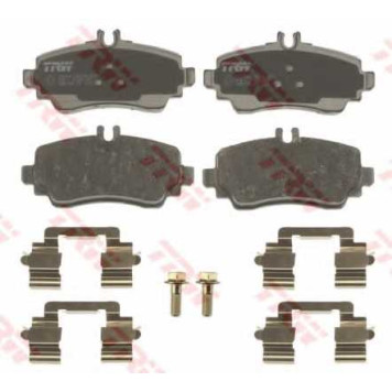 Колодки тормозные дисковые для MERCEDES A(W168) <b>TRW GDB1293 / 23070</b>-1