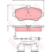 Колодки тормозные дисковые для MERCEDES VANEO(414) <b>TRW GDB1480 / 23070</b>