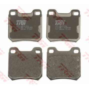 Колодки тормозные дисковые для OPEL OMEGA(16#, 17#, 19#, 21#, 22#, 23#, 25#, 26#, 27#), VECTRA(31#, 36#, 38#) / SAAB 9-3(YS3D), 9-5(YS3E), 900 <b>TRW GDB1346 / 23091</b>-1