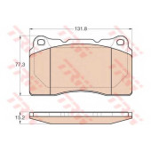 Колодки тормозные дисковые для RENAULT MEGANE(DZ0/1#) / VOLVO S60, V70(SW) <b>TRW GDB2007 / 23092</b>