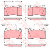 Колодки тормозные дисковые <b>TRW GDB1363 / 23092</b>