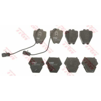 Колодки тормозные дисковые для AUDI A6(4B2,4B5,C5), A8(4D2,4D8) <b>TRW GDB1371 / 23119</b>-1