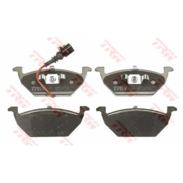 Колодки тормозные дисковые для AUDI A3 / SKODA OCTAVIA, ROOMSTER, YETI / VW BORA, CADDY, GOLF, JETTA <b>TRW GDB1658 / 23130</b>-1