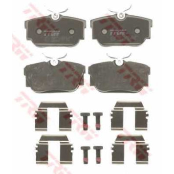 Колодки тормозные дисковые для VW KOMBI(T2), TRANSPORTER(70XA, 70XB, 70XC, 70XD, 7DB, 7DK, 7DW) <b>TRW GDB1325 / 23224</b>-1