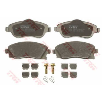 Колодки тормозные дисковые для OPEL COMBO, CORSA(73#,F08,F68,W5L), MERIVA, TIGRA TwinTop <b>TRW GDB1570 / 23225</b>-1