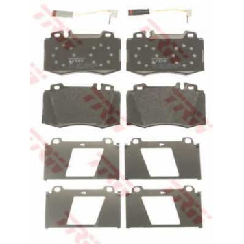 Колодки тормозные дисковые для MERCEDES C(CL203,S203,W203), CLK(A209,C209), CLS(C219), E(S211,W211), S(C215,W220), SL(R230), SLK(R171) <b>TRW GDB1543 / 23271</b>-1