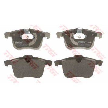 Колодки тормозные дисковые для OPEL SIGNUM, VECTRA / SAAB 9-3(YS3F) <b>TRW GDB1567 / 23404</b>-1