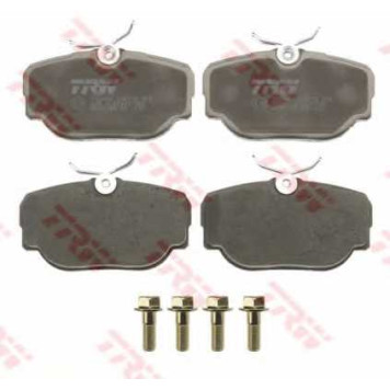 Колодки тормозные дисковые для LAND ROVER DISCOVERY(LJ, LT), RANGE ROVER(AE, AN, HAA, HAB, HAM, HBM, LP, RE, RN) <b>TRW GDB1155 / 23458</b>-1