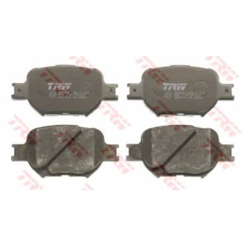Колодки тормозные дисковые для TOYOTA ALLION, CELICA, COROLLA, CROWN, MARK, MATRIX, OPA, VISTA <b>TRW GDB3316 / 23526</b>-1
