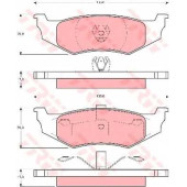 Колодки тормозные дисковые для CHRYSLER 300 M(LR), CIRRUS, CONCORDE, NEON(PL), SEBRING(JR), STRATUS(JA,JX), VISION, VOYAGER(GS) <b>TRW GDB1234 / 23561</b>