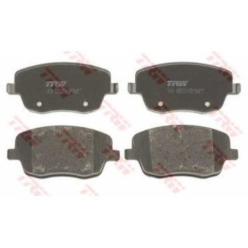 Колодки тормозные дисковые для SKODA FABIA(6Y2,6Y3,6Y5), ROOMSTER(5J) / VW POLO(9N#) <b>TRW GDB1414 / 23581</b>-1