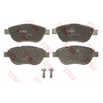 Колодки тормозные дисковые для CITROEN BERLINGO, C3, C4, XSARA / FIAT IDEA, LINEA / LANCIA MUSA / PEUGEOT 1007, 206, 207, 307, PARTNER <b>TRW GDB1464 / 23600</b>-1