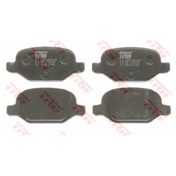 Колодки тормозные дисковые для FIAT 500(312), PANDA(169), PUNTO(188) / LANCIA MUSA(350), YPSILON(843) <b>TRW GDB1384 / 23601</b>-1