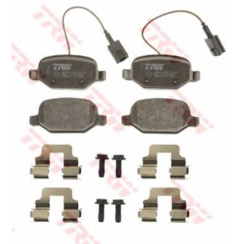 Колодки тормозные дисковые <b>TRW GDB1881 / 23661</b>-1