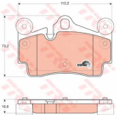 Колодки тормозные дисковые для AUDI Q7(4L) / PORSCHE CAYENNE(955,9PA) / VW TOUAREG(7L6,7L7,7LA) <b>TRW GDB1653 / 23694</b>