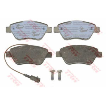 Колодки тормозные дисковые для FIAT IDEA(350#) / LANCIA MUSA(350) <b>TRW GDB1590 / 23705</b>-1