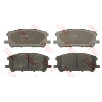 Колодки тормозные дисковые для LEXUS RX(GSU3#, MCU3#, MHU3#) / TOYOTA HARRIER(ACU3#, GSU3#, MCU3#, MHU3#), KLUGER(#ACU2#, #MCU2#) <b>TRW GDB3338 / 23734</b>-1