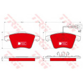 Колодки тормозные дисковые для VW TOUAREG(7L6,7L7,7LA) <b>TRW GDB1651DTE / 23747</b>