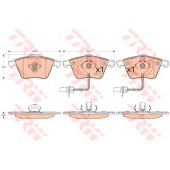 Колодки тормозные дисковые для AUDI A4(8E2, 8E5, 8EC, 8ED, 8H7, 8HE, B6, B7), A6(4F2, 4F5, 4FH, C6) <b>TRW GDB1554 / 23763</b>