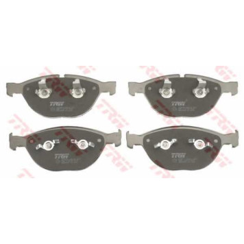 Колодки тормозные дисковые для BMW 5(E60,E61), 6(E63,E64), 7(E65,E66,E67) <b>TRW GDB1558 / 23791</b>-1