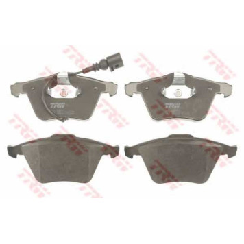 Колодки тормозные дисковые для AUDI A3(8P1,8PA) / SKODA SUPERB(3T4,3T5) / VW CC(358), EOS(1F7,1F8), GOLF(1K1,521,5M1), PASSAT(357,3C2,3C5) <b>TRW GDB1616 / 23801</b>-1