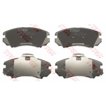 Колодки тормозные дисковые для HYUNDAI COUPE(GK,RD), ELANTRA(HD,XD), SONATA(EF,NF), TIBURON, TUCSON(JM) / KIA MAGENTIS(GD,MG), OPTIMA, SOUL(AM) <b>TRW GDB3352 / 23891</b>-1