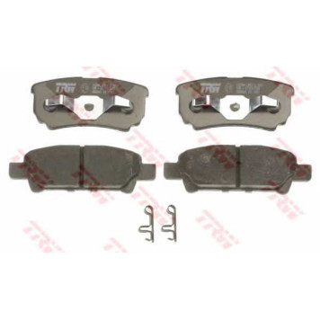 Колодки тормозные дисковые для CHRYSLER SEBRING(JS) / MITSUBISHI LANCER(CJ-CP#, CS#A, CS#W, CT0, CX#A, CY/Z#A), OUTLANDER(CU#W) <b>TRW GDB3341 / 24014</b>-1