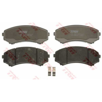 Колодки тормозные дисковые для MAZDA MPV / MITSUBISHI GRANDIS, PAJERO, PROUDIA/DIGNITY <b>TRW GDB3246 / 24066</b>-1
