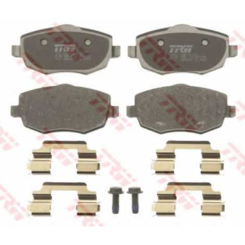 Колодки тормозные дисковые для LANCIA Y(840A), YPSILON(843) <b>TRW GDB1593 / 24073</b>-1