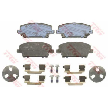 Колодки тормозные дисковые для HONDA CIVIC(FA,FD,FK,FN) <b>TRW GDB3407 / 24087</b>-1