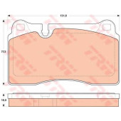 Колодки тормозные дисковые для AUDI A3(8PA), TT(8J3,8J9) <b>TRW GDB1912 / 24098</b>