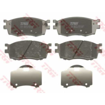 Колодки тормозные дисковые для HYUNDAI ACCENT(MC), i20(PB,PBT) / KIA PRIDE(DA), RIO(JB) <b>TRW GDB3420 / 24317</b>-1