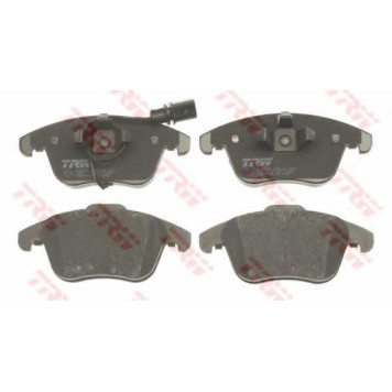 Колодки тормозные дисковые для AUDI A4(8K2,8K5,8KH,B8), A5(8F7,8T3,8TA) <b>TRW GDB1814 / 24332</b>-1