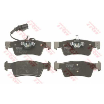 Колодки тормозные дисковые для VW MULTIVAN, TOUAREG, TRANSPORTER <b>TRW GDB1671 / 24367</b>-1